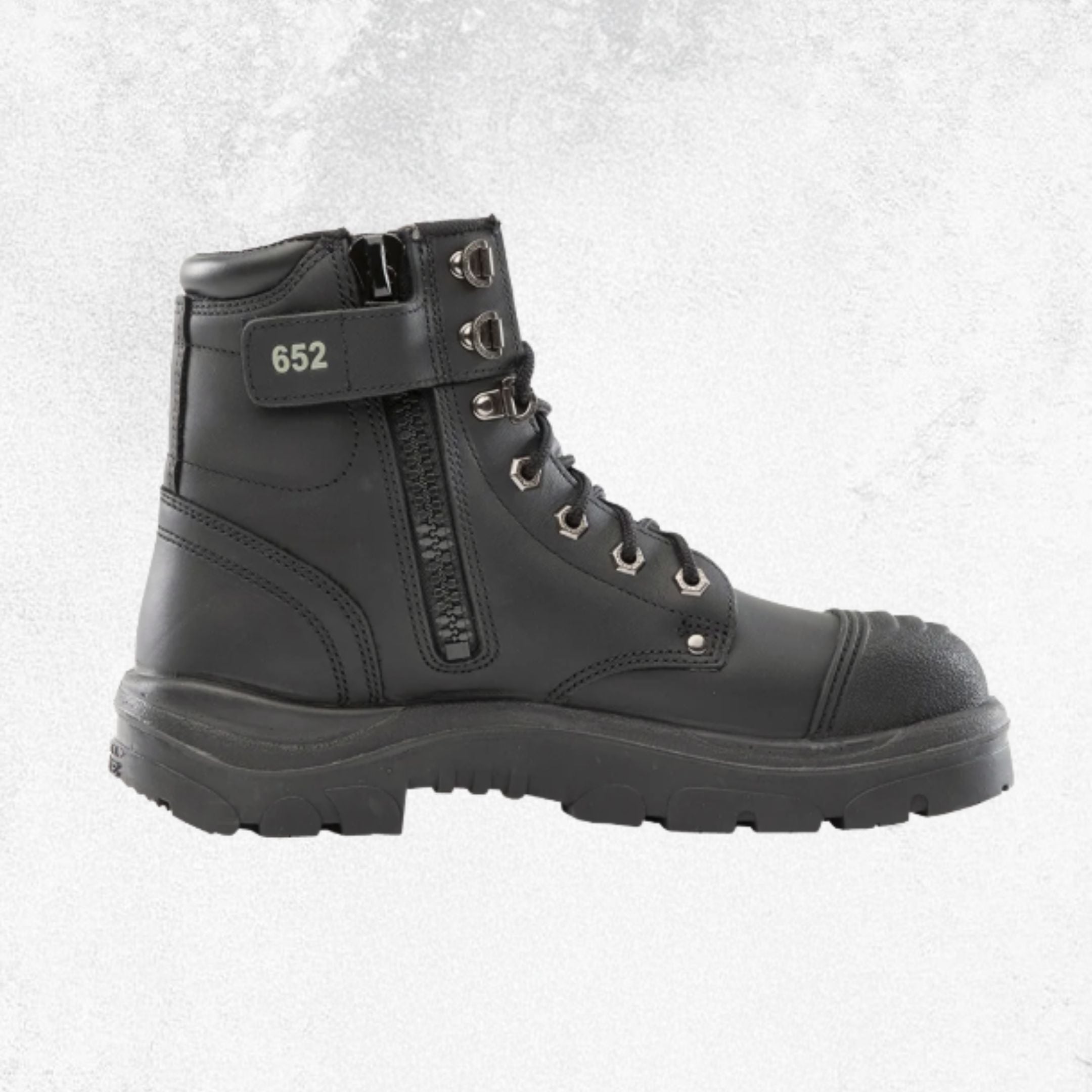 Steel Blue Argyle® Zip: Scuff Cap Steel Toe Boot - #312652