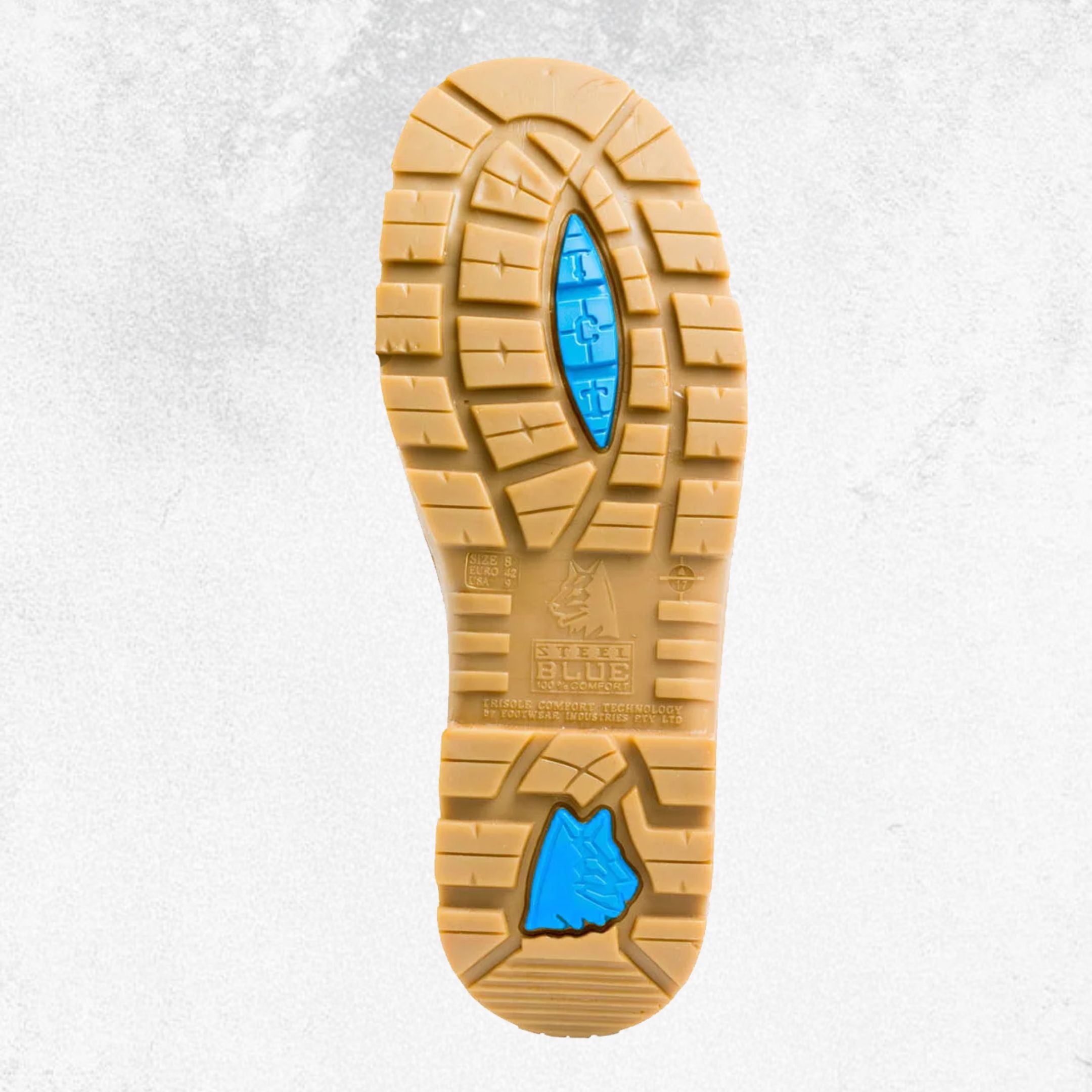Steel Blue Argyle® Zip: Scuff Cap Steel Toe Boot - #312652