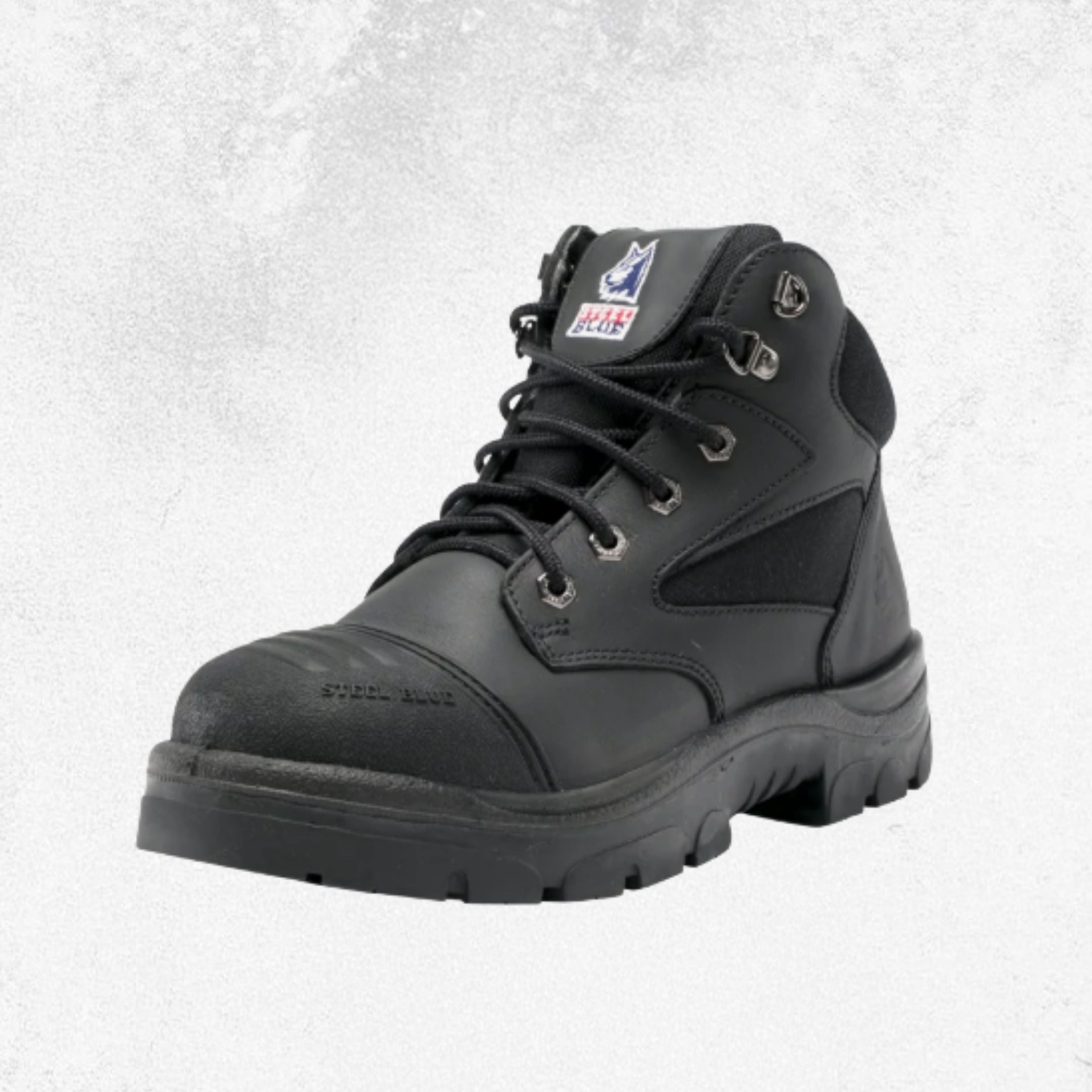 Steel Blue Parkes® Zip: Scuff Cap Steel Toe Boot - #312658
