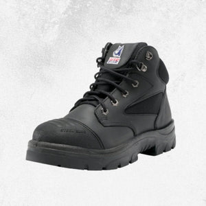 Steel Blue Parkes® Zip: Scuff Cap Steel Toe Boot - #312658