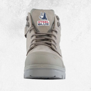 Steel Blue Parkes® Zip: Scuff Cap Steel Toe Boot - #312658