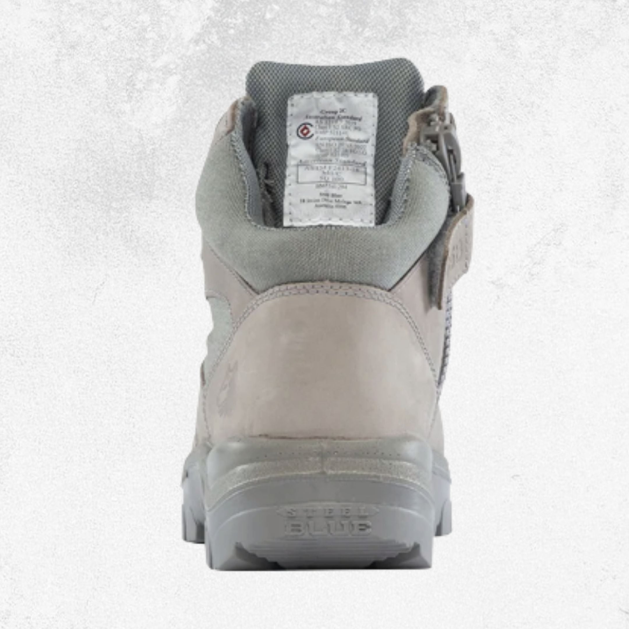 Steel Blue Parkes® Zip: Scuff Cap Steel Toe Boot - #312658