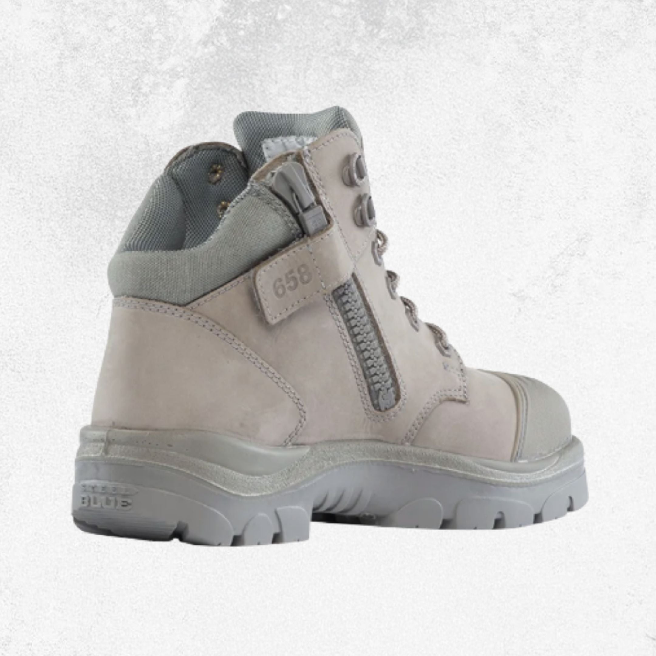 Steel Blue Parkes® Zip: Scuff Cap Steel Toe Boot - #312658