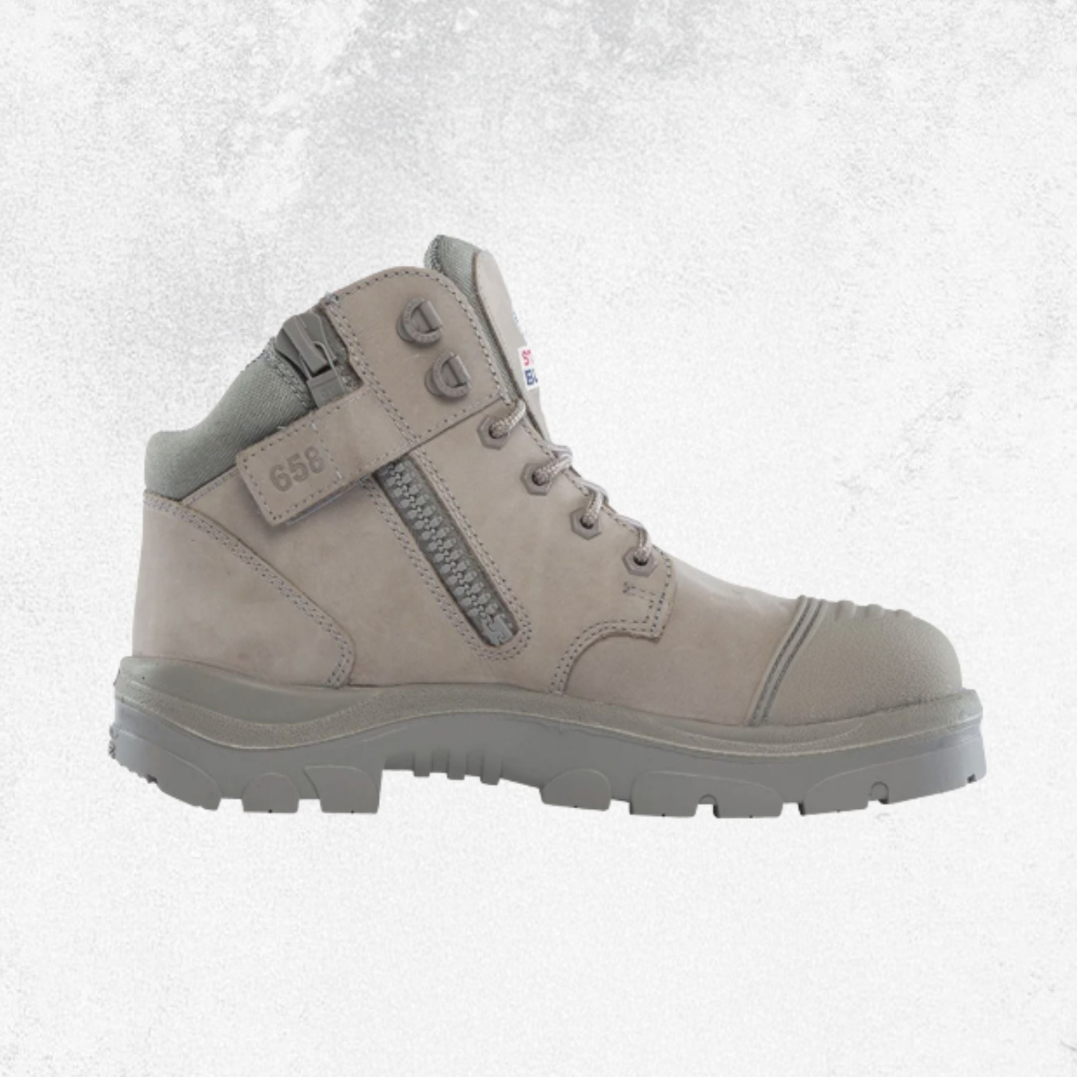 Steel Blue Parkes® Zip: Scuff Cap Steel Toe Boot - #312658
