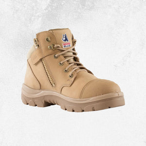 Steel Blue Parkes® Zip: Scuff Cap Steel Toe Boot - #312658