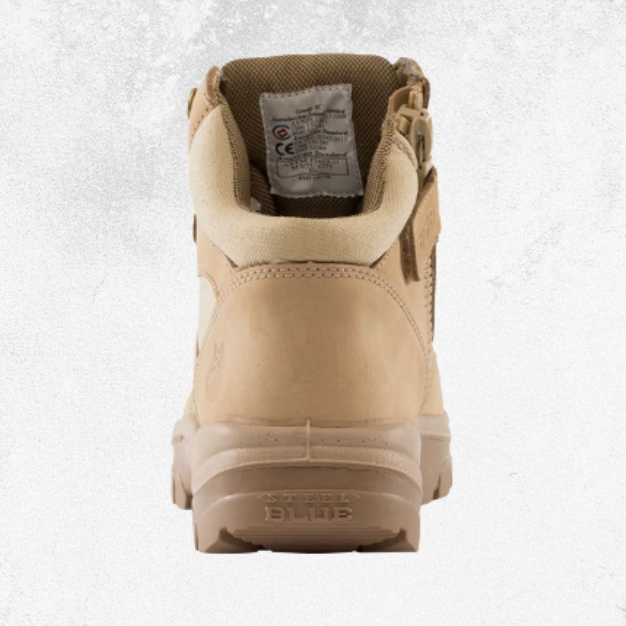 Steel Blue Parkes® Zip: Scuff Cap Steel Toe Boot - #312658