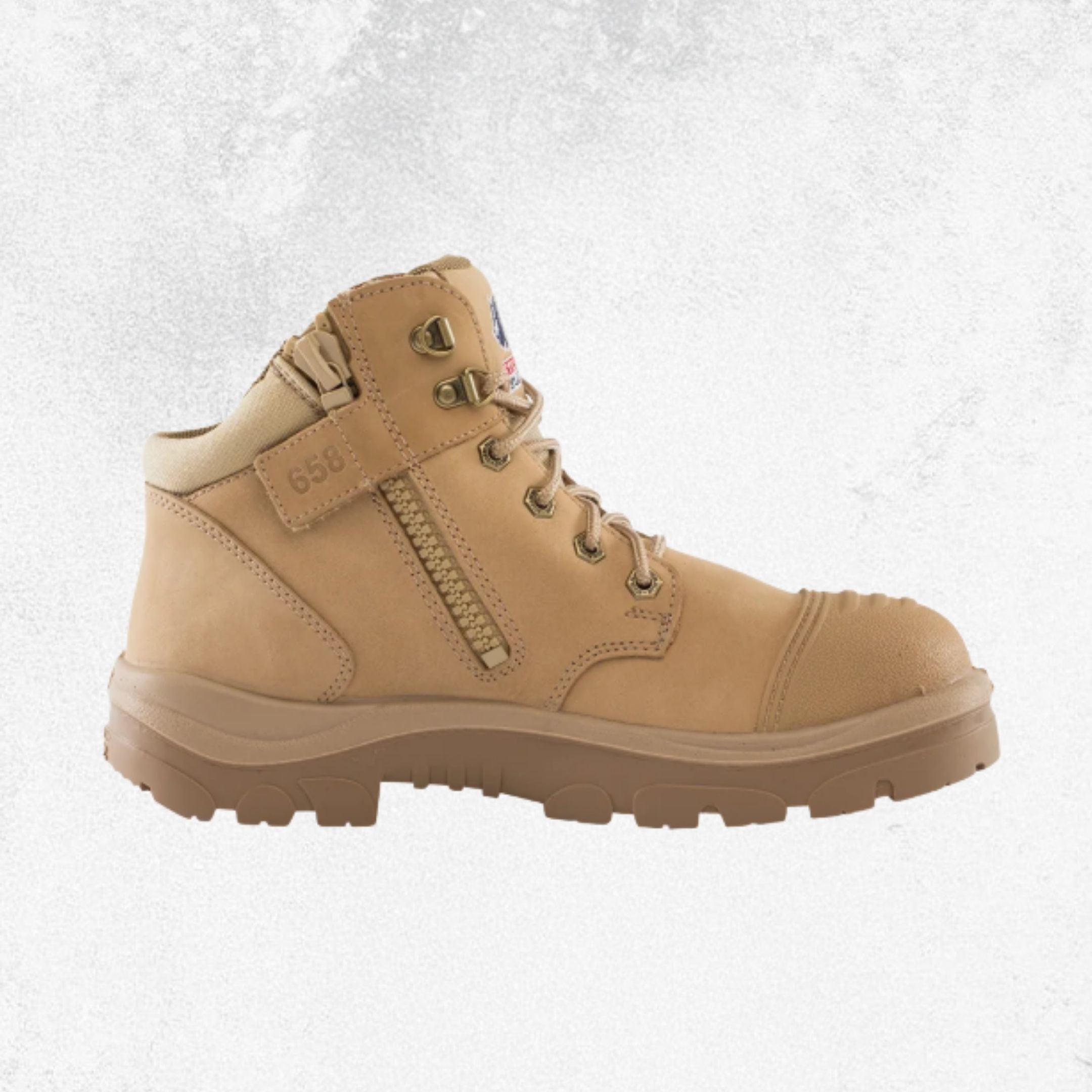 Steel Blue Parkes® Zip: Scuff Cap Steel Toe Boot - #312658