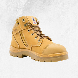 Steel Blue Parkes® Zip: Scuff Cap Steel Toe Boot - #312658