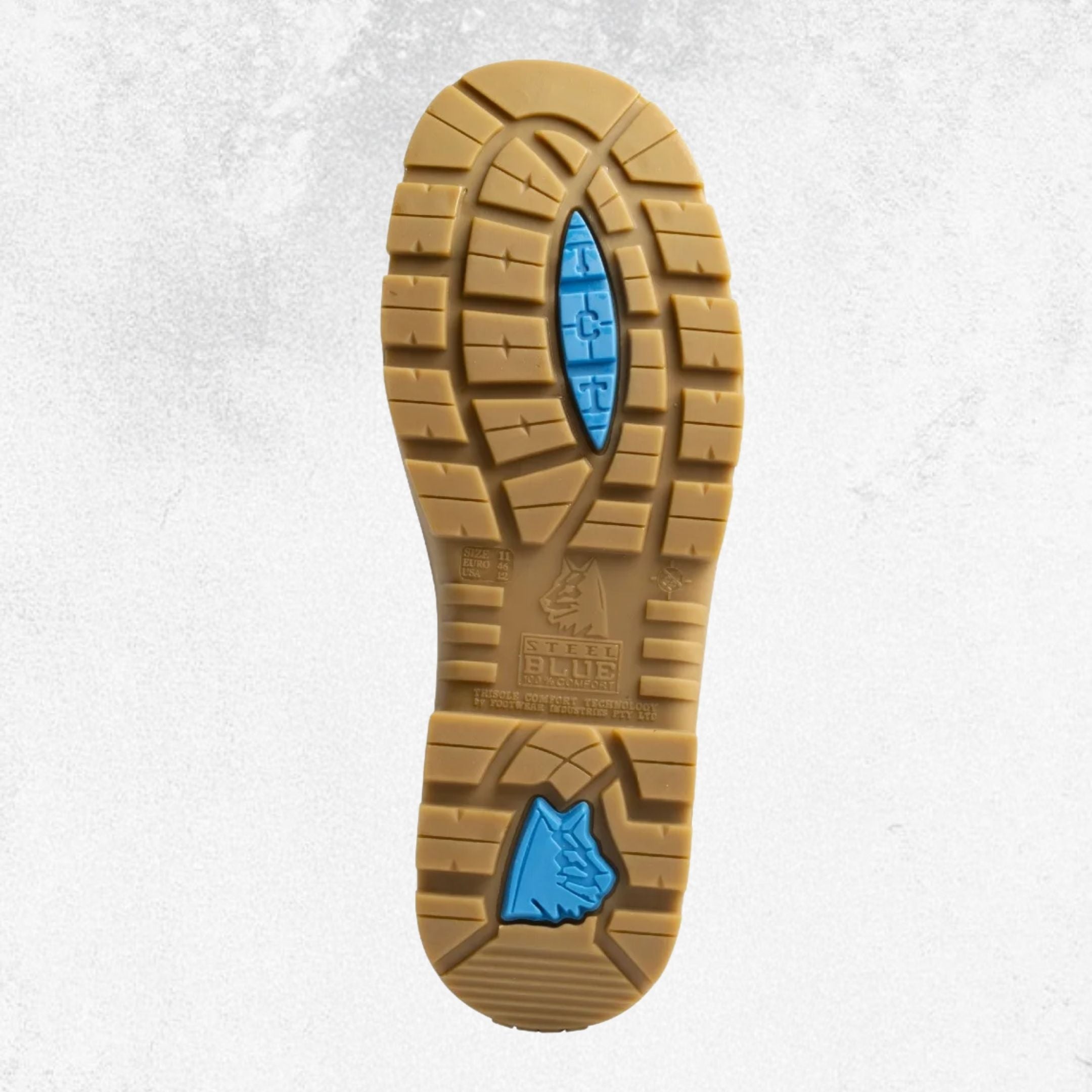 Steel Blue Parkes® Zip: Scuff Cap Steel Toe Boot - #312658