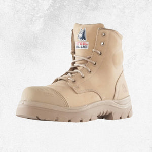 Steel Blue Argyle® Zip: Scuff Composite Toe Boot - #318592