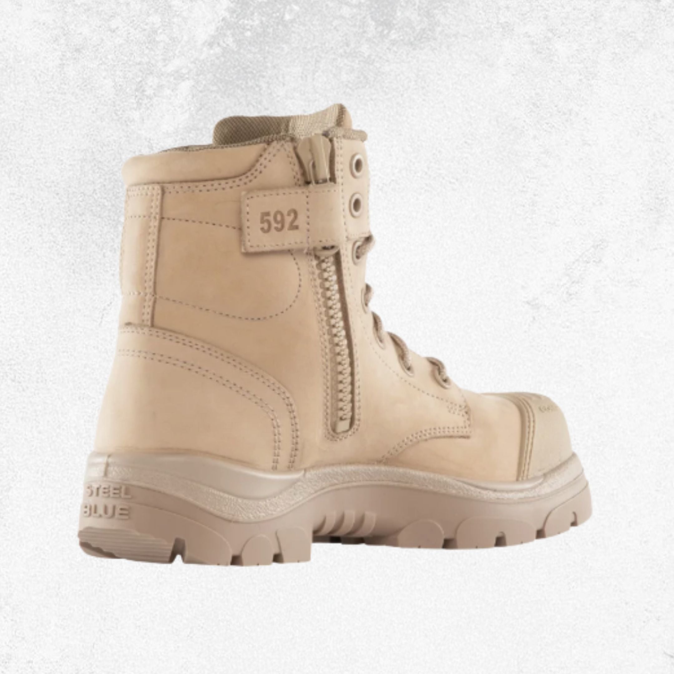Steel Blue Argyle® Zip: Scuff Composite Toe Boot - #318592