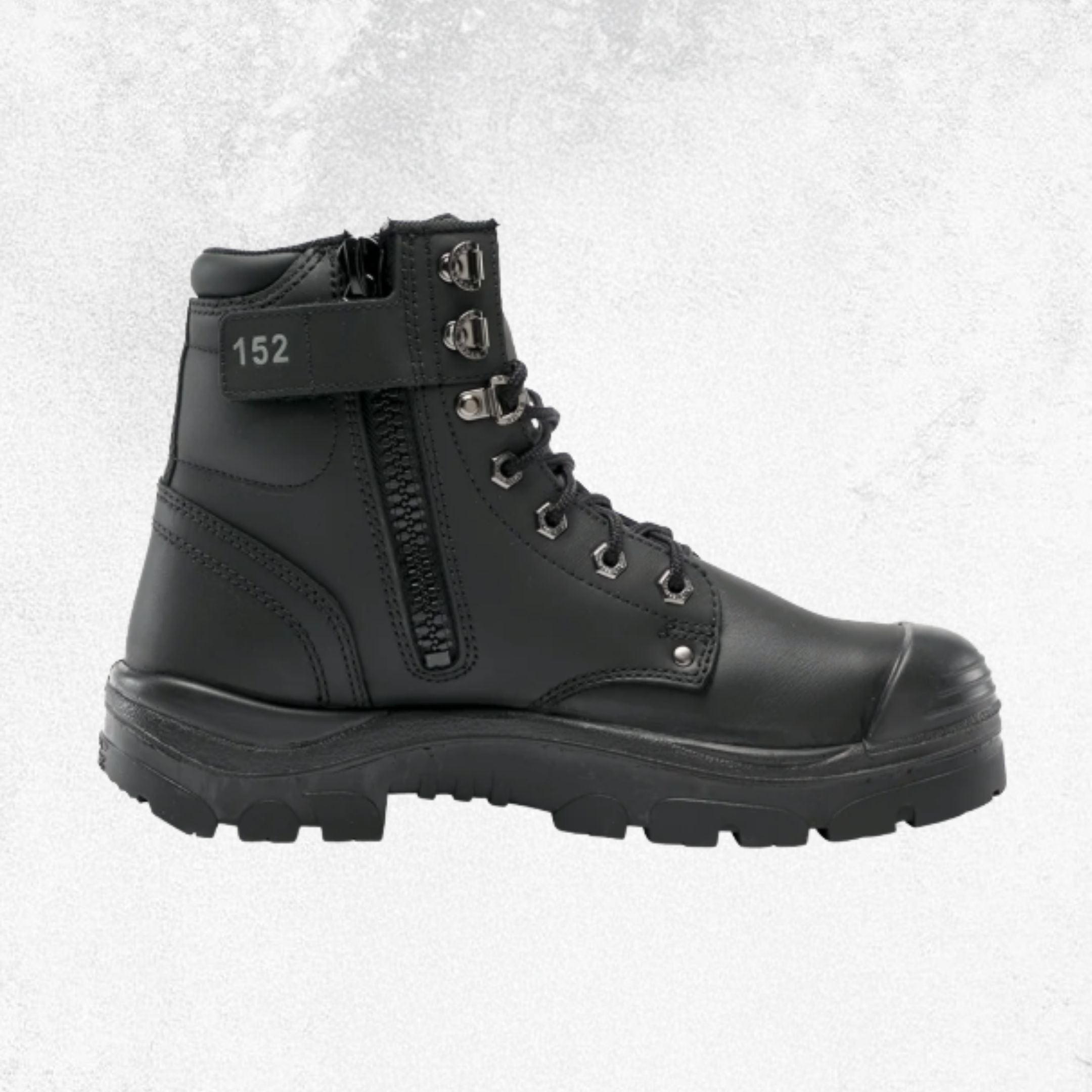 Steel Blue Argyle® Zip: TPU / Bump Cap Steel Toe Boot - #332152