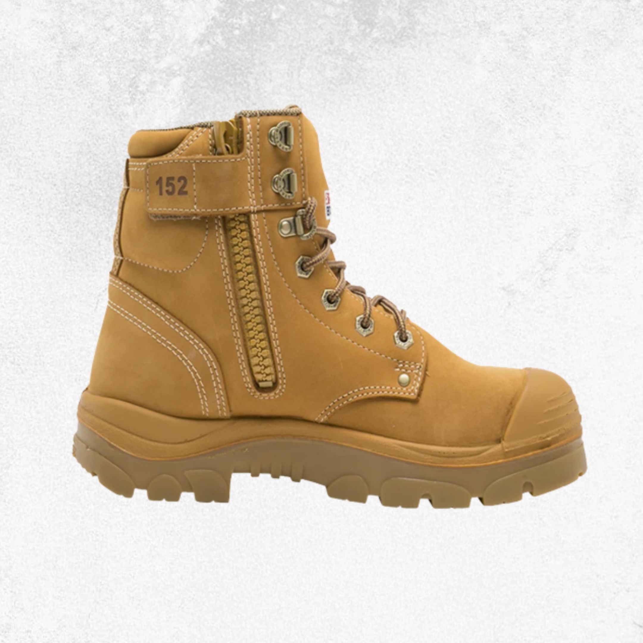 Steel Blue Argyle® Zip: TPU / Bump Cap Steel Toe Boot - #332152