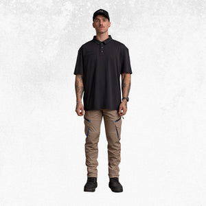 Anthem Lightweight Performance Polo Black 10