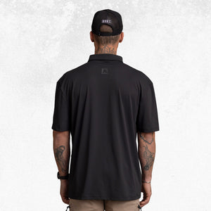 Anthem Lightweight Performance Polo Black 7