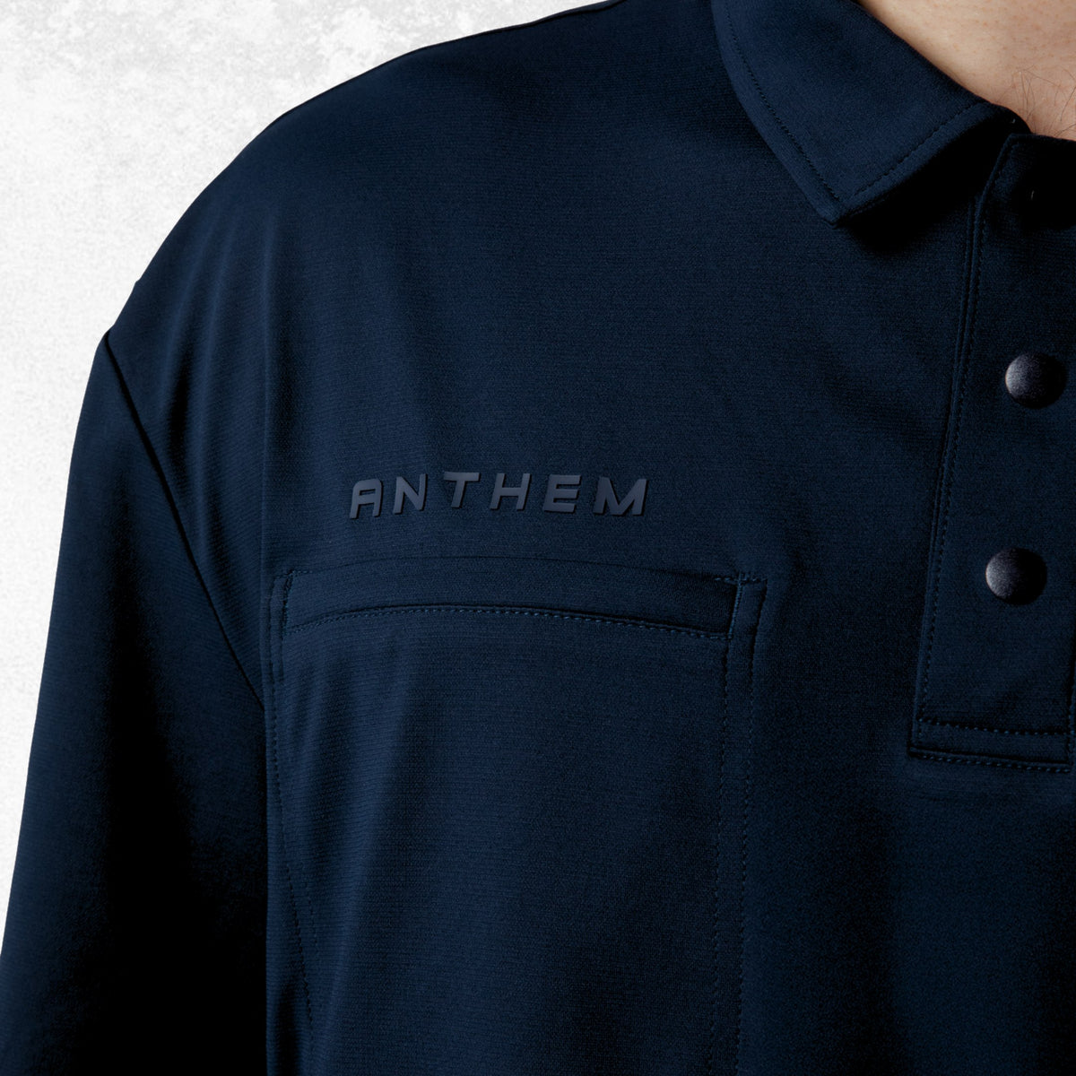 Anthem Lightweight Performance Polo Navy 5