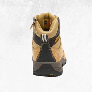CAT Argon Hi Side Zip Steel Toe Boots