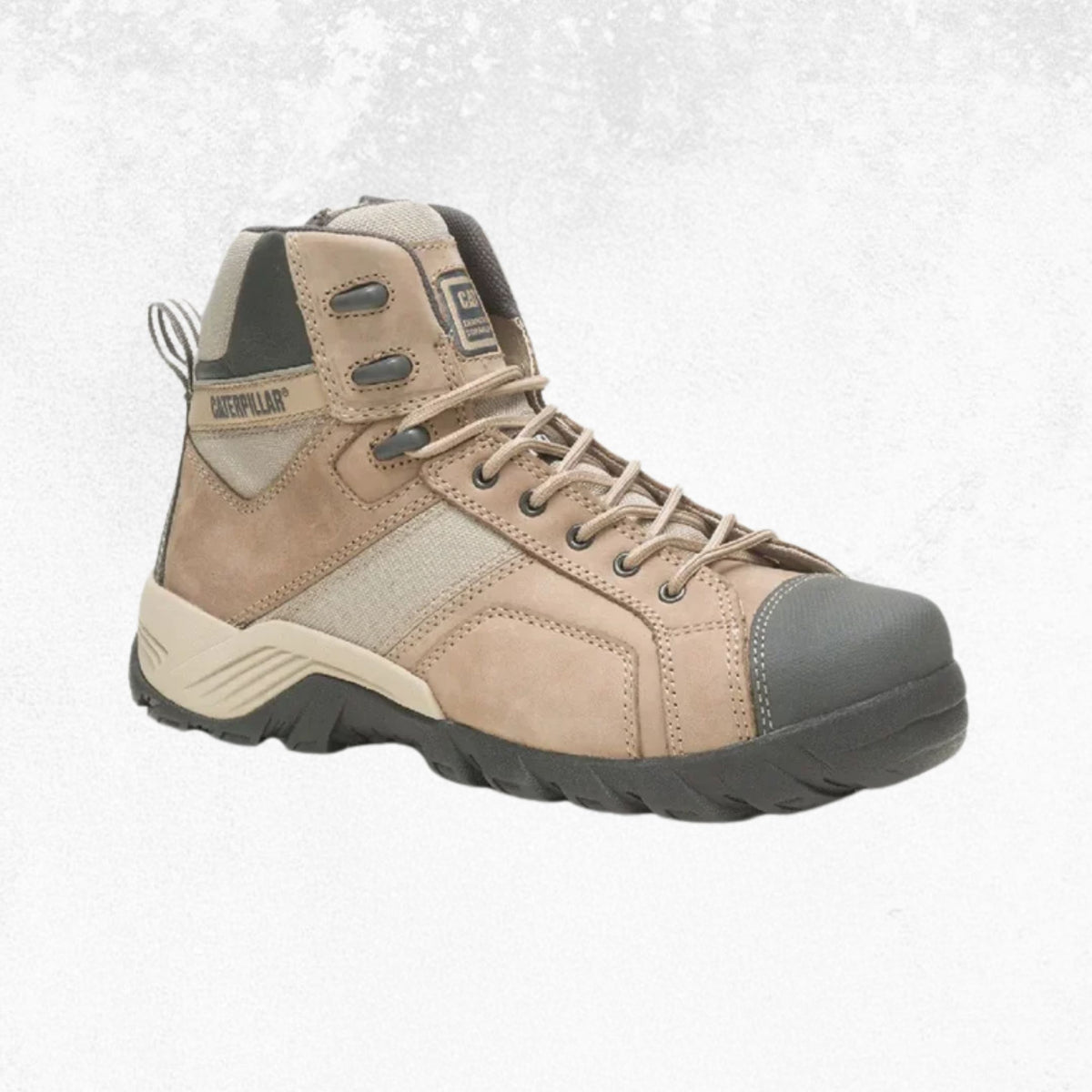 CAT Argon Hi Side Zip Steel Toe Boots