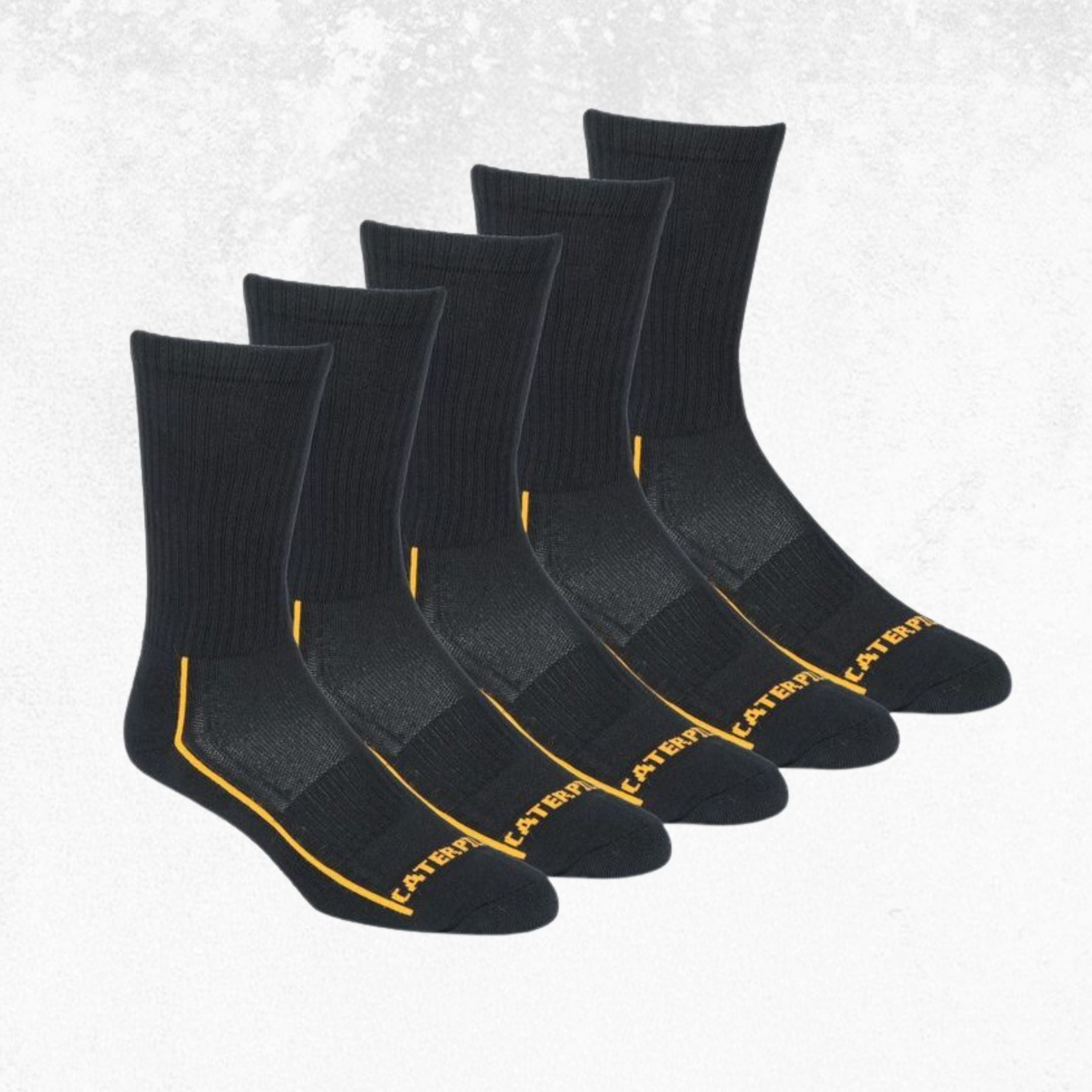 CAT MW 1/2 Cush 10pk Crew Sock