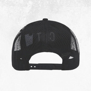 CAT Raised Logo Cap