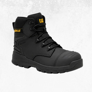 CAT Striver XL 6" Aus Zip Waterproof Aluminium Toe Boot