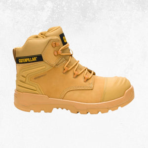 CAT Striver XL 6" Aus Zip Waterproof Aluminium Toe Boot