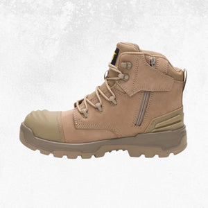 CAT Striver XL 6" Aus Zip Waterproof Aluminium Toe Boot
