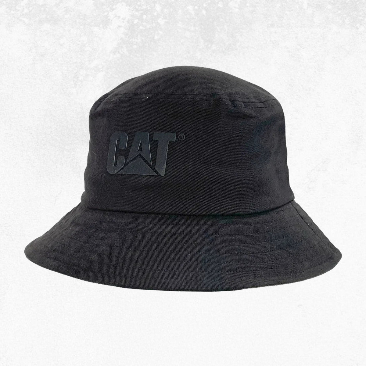 CAT DM Logo Bucket Hat Black 1