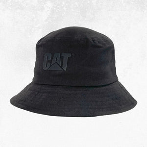 CAT DM Logo Bucket Hat Black 1