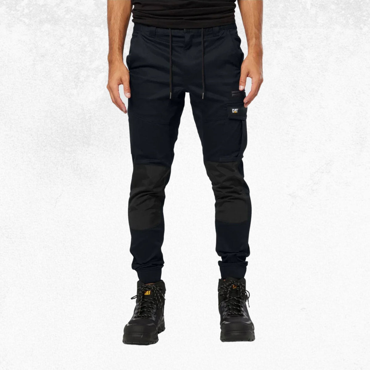 CAT Dynamic Cuffed Pant Black 1