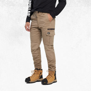 CAT Dynamic Cuffed Pant Khaki 2