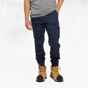 CAT Dynamic Cuffed Pant Navy 1