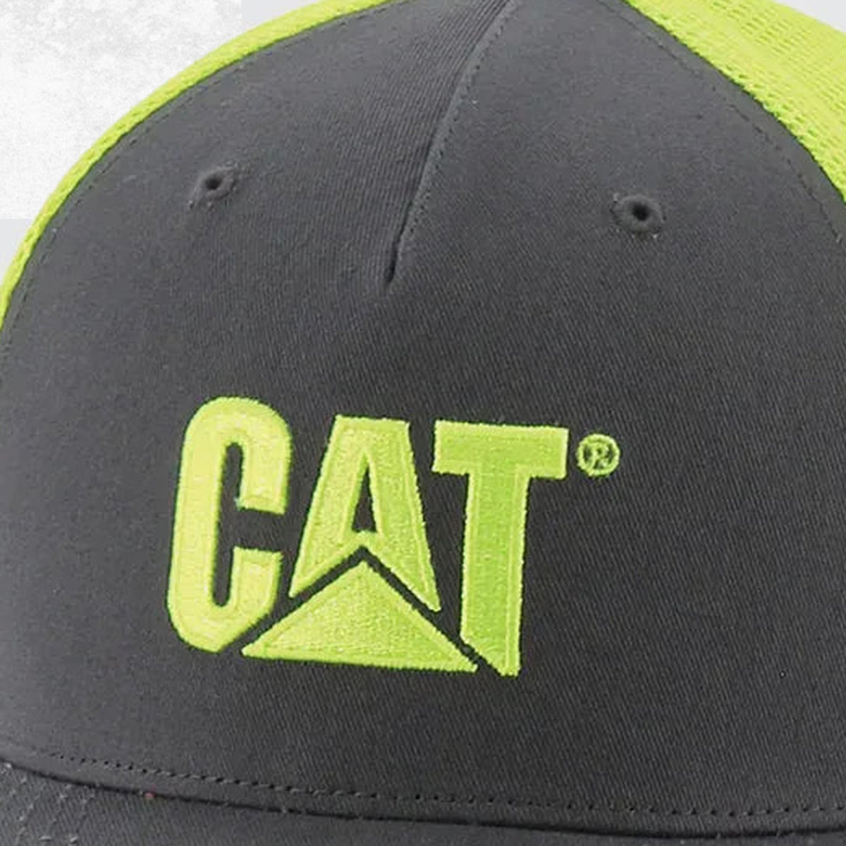 CAT Hi Vis Mesh Cap Yellow 2