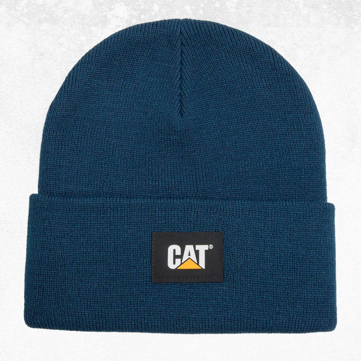 CAT Label Cuff Beanie Detroit Blue 1