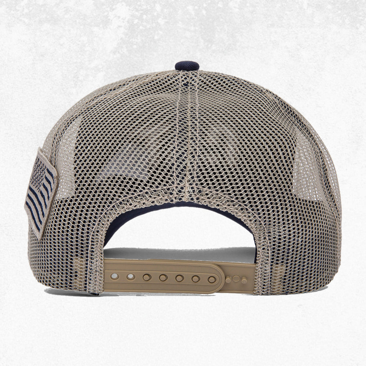 CAT Logo Flag Cap Navy 3