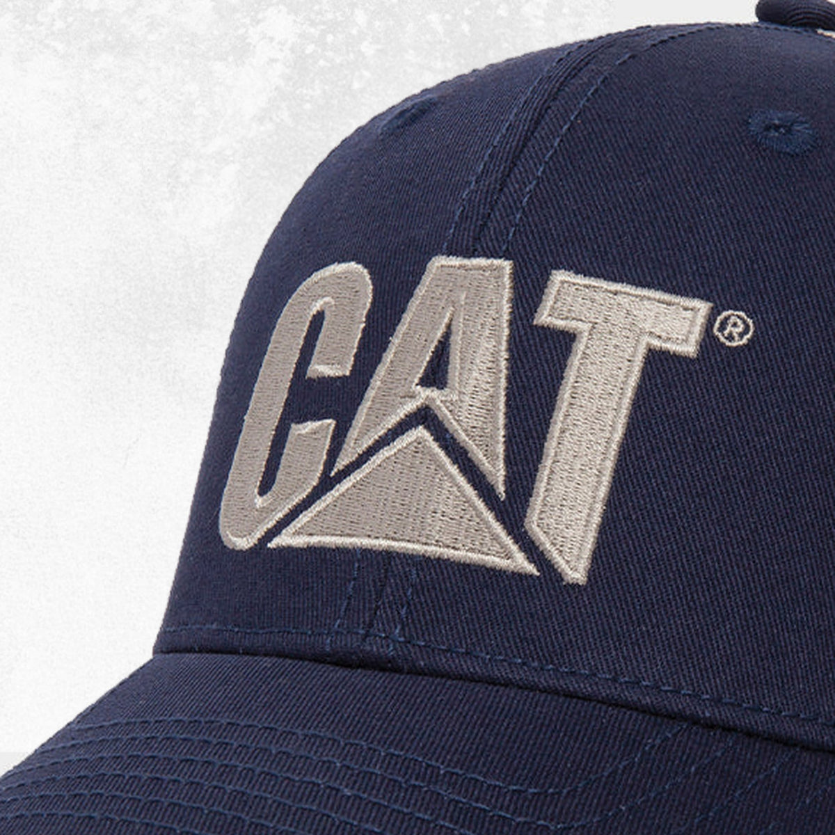 CAT Logo Flag Cap Navy 4