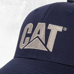 CAT Logo Flag Cap Navy 4