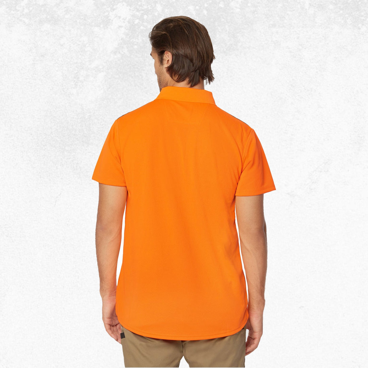 CAT Performance Polo Orange 3