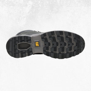 CAT Pursue Waterproof Lace Up Boot Black 5