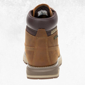 CAT Pursue Waterproof Lace Up Boot Mushroom 4