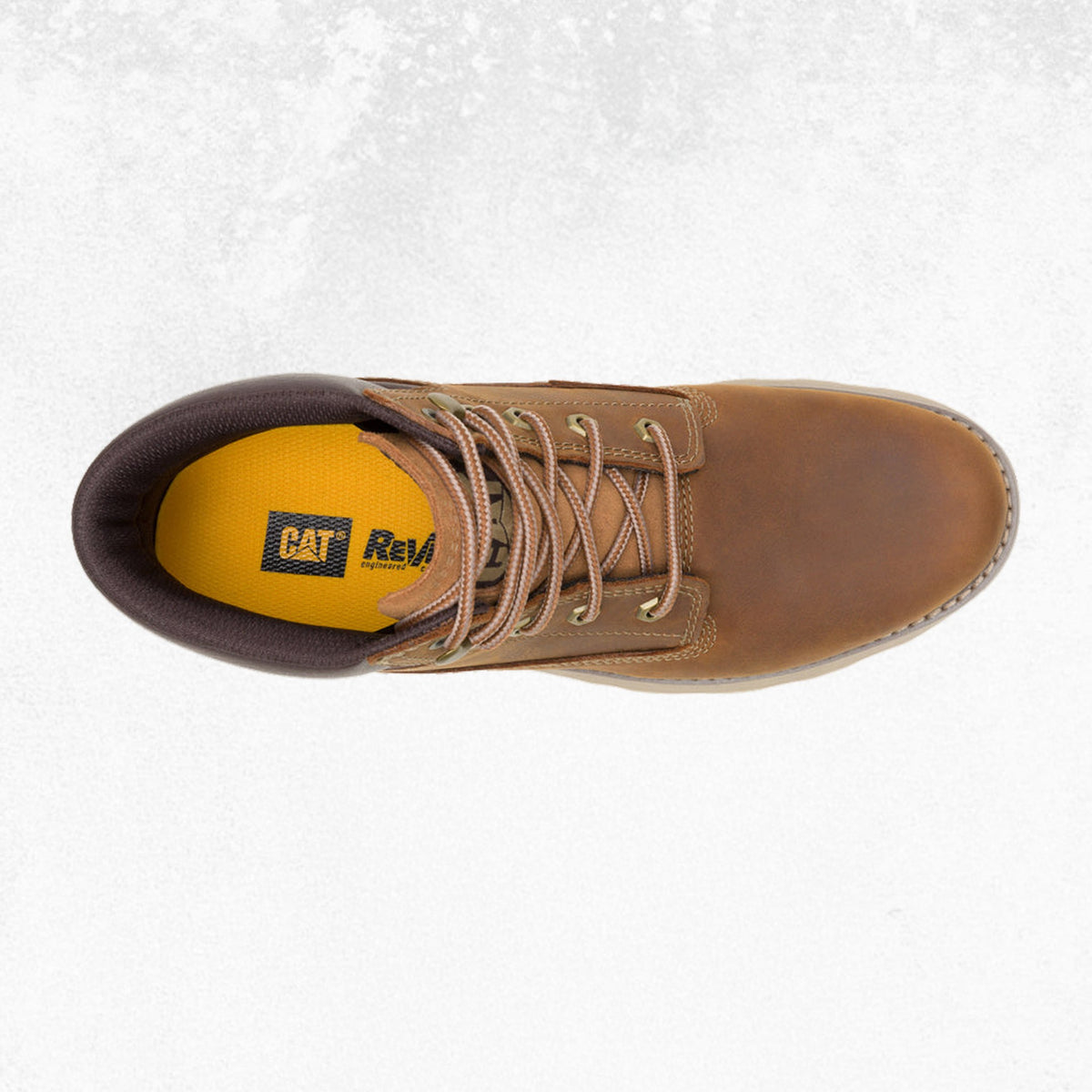 CAT Pursue Waterproof Lace Up Boot Mushroom 5