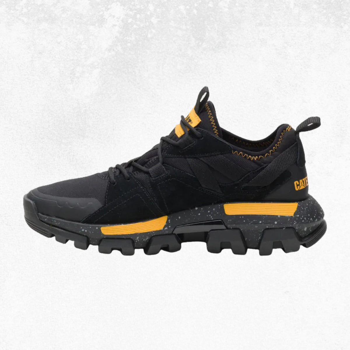 CAT Raider Sport Shoes Black/Yellow 3