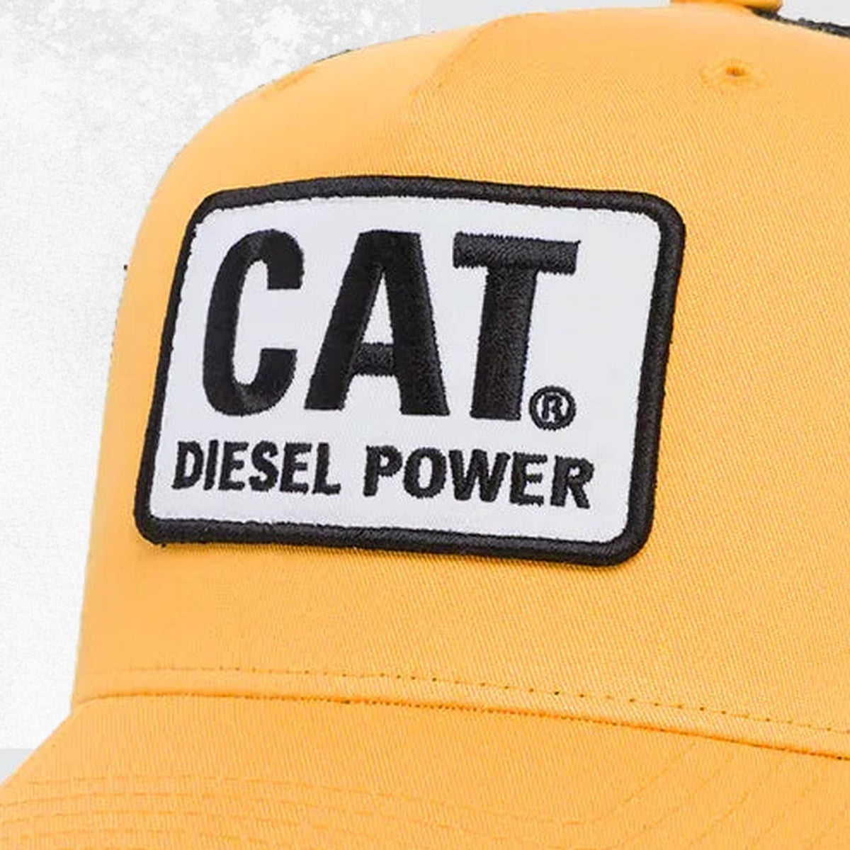 CAT Retro Diesel Power Cap Yellow 3