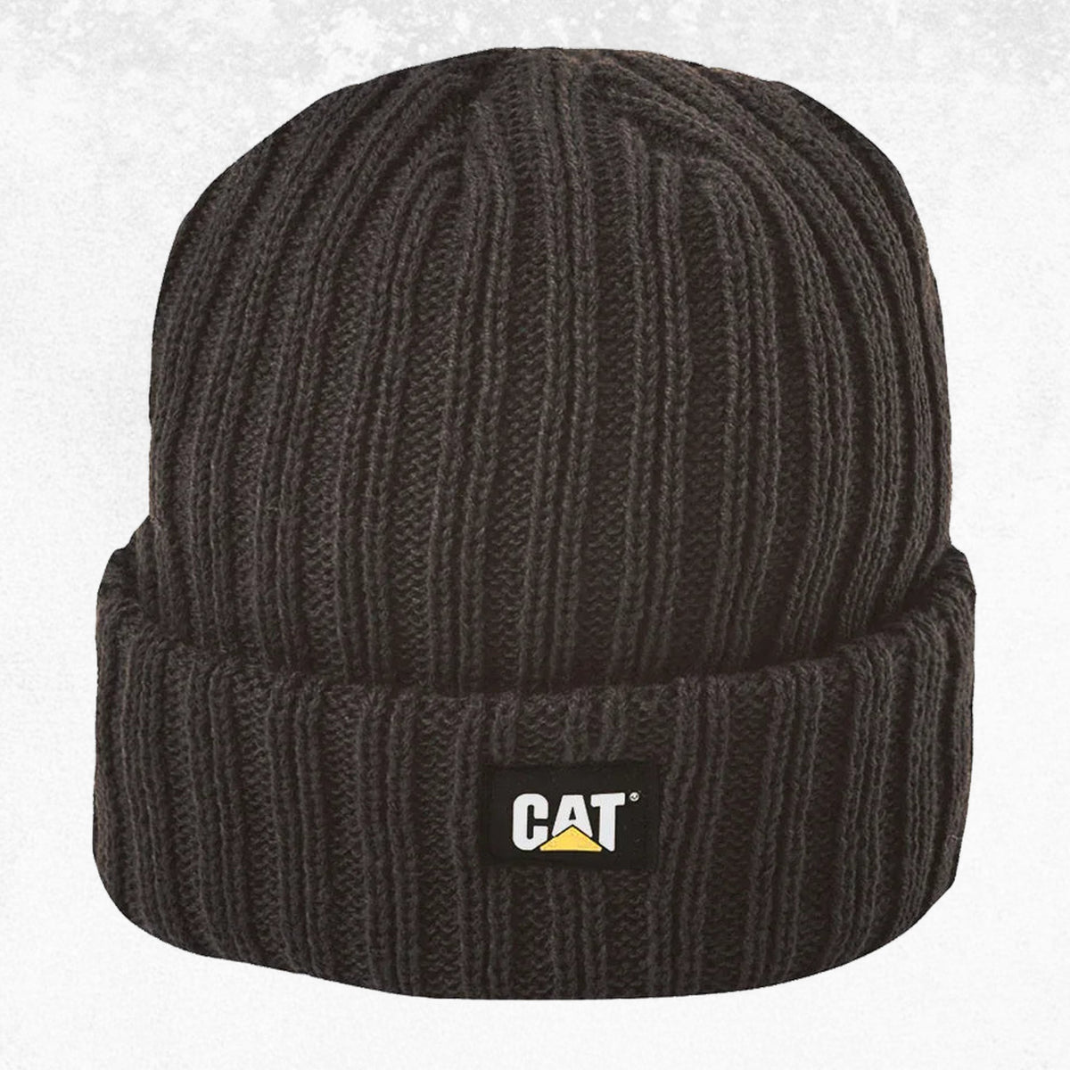 CAT Rib Watch Beanie Black 1