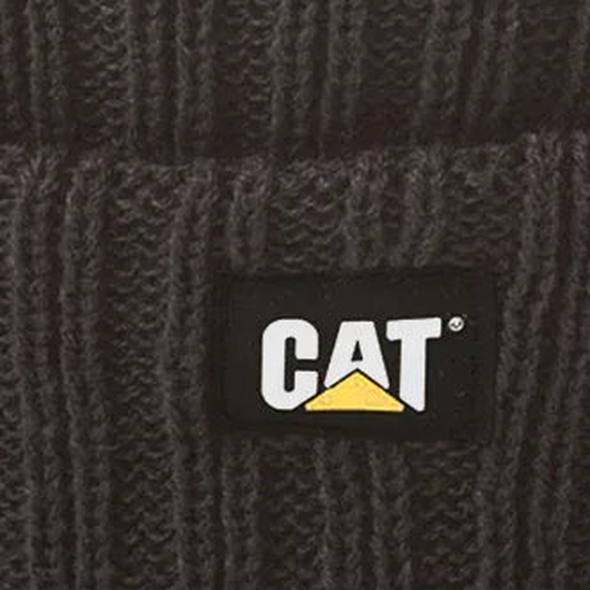 CAT Rib Watch Beanie Black 2