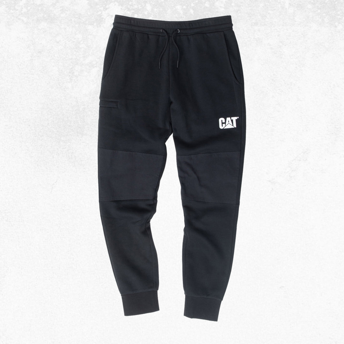 CAT TM Fleece Track Pant Black 1