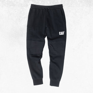 CAT TM Fleece Track Pant Black 1