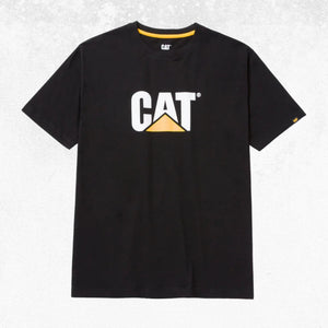 CAT TM Logo Tee Black 1