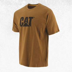 CAT TM Logo Tee Bronze 1