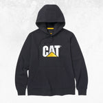 CAT TM Pullover Hooded Sweatshirt Black 1